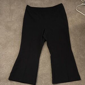 Ann Taylor Black Flare Pants